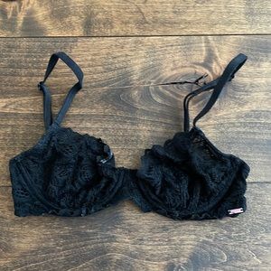 VS Pink Unlined Underwire